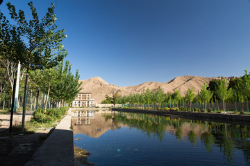 Obraz premium Cheshmeh Ali Pavilion, Damghan, Iran