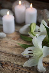 Beautiful composition of spa