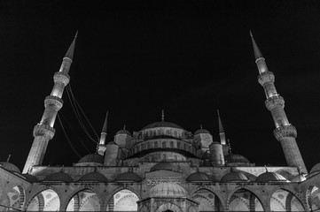 Blue Mosque Istanbul Night