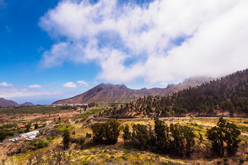 Landschaft auf der Kanarischen Insel Teneriffa