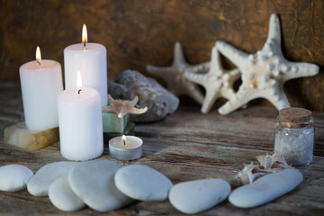 Beautiful composition of spa