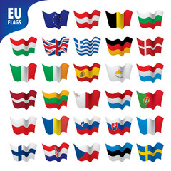 flags of the european union