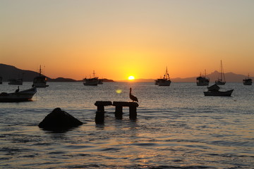 atardecer en Juan griego