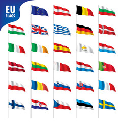 flags of the european union