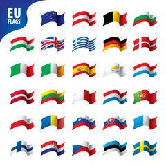 flags of the european union