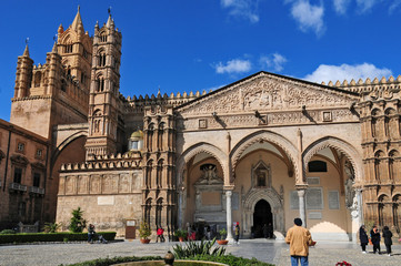 Obraz premium La cattedrale di Palermo - Sicilia