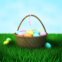 Easter Egg Basket