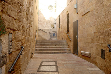 Jerusalem old city, old houses