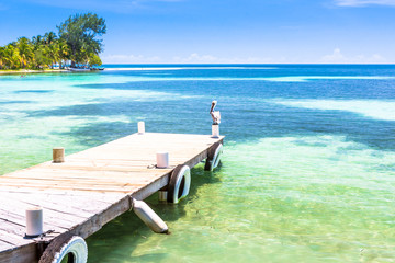 Belize, a tropical paradise in Central America.