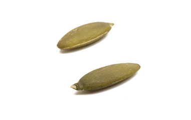 pumpkin seeds isolated