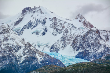 Fototapeta na wymiar Glacier in the Argentine Patagonia, South America