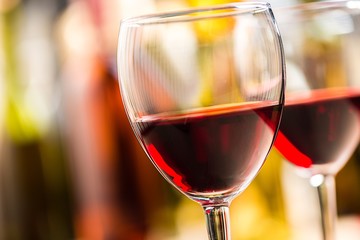 Glasses of Red Wine