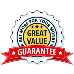 Great Value label illustration