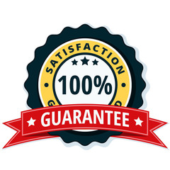 100% Satisfaction Guaranteed illustration
