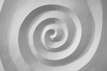 white spiral
