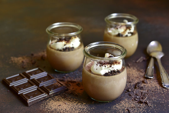 Chocolate Coffee Panna Cotta.