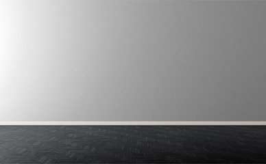 Only wall and parquet