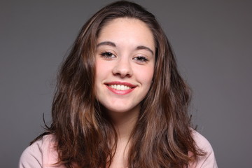Naklejka premium Caucasian young woman