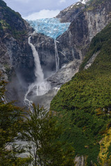 Ventisquero Colgante (Hanging Glacier) of Queulat National Park, Chile