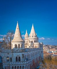 Obraz premium Fishermen's Bastion in Budapest