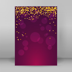 happy birthday card design elements background template04