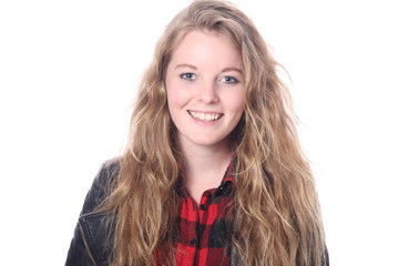 Naklejka premium Young woman