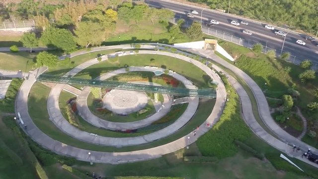 Aerial shots of Monterrey Mexico 