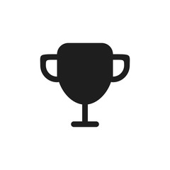Trophy cup icon. Vector illustration