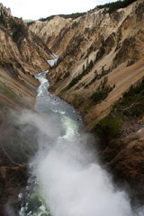 Fototapeta na wymiar Yellowstone National Park, Montana, USA.