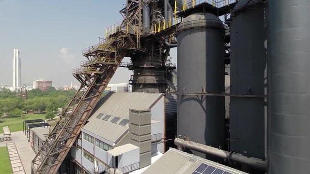 Aerial shots of Monterrey Mexico 