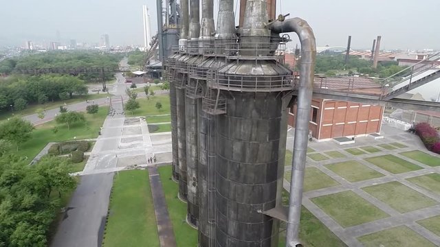 Aerial shots of Monterrey Mexico 