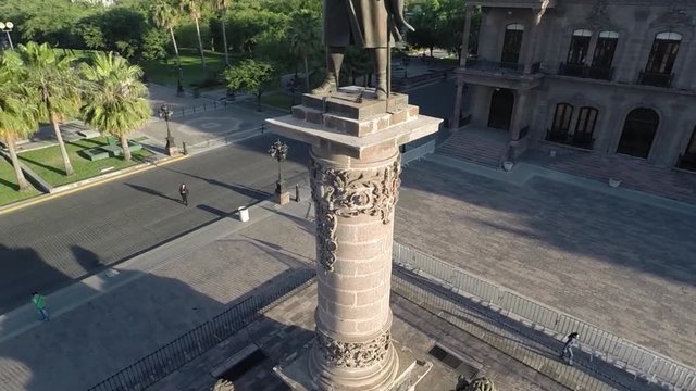 Aerial shots of Monterrey Mexico 