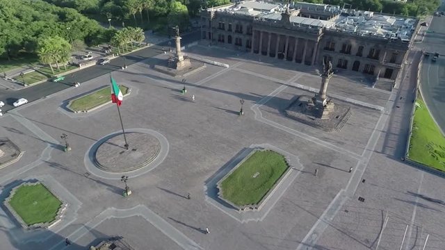 Aerial shots of Monterrey Mexico 