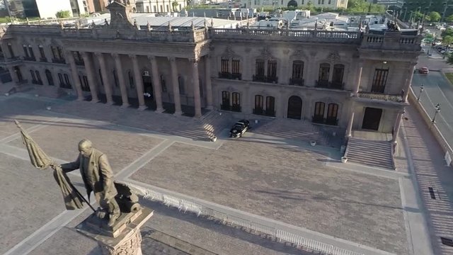 Aerial shots of Monterrey Mexico 