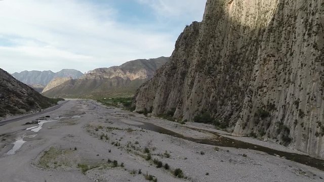 Aerial shots of Monterrey Mexico 