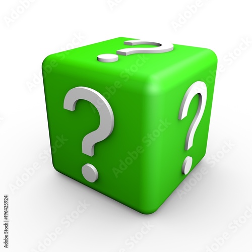 "Question Mark Cube" Stock photo and royaltyfree images on