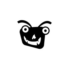 monster icon. Element of horror stories elements illustration. Premium quality graphic design icon. Signs and symbols collection icon for websites, web design, mobile app