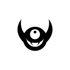 monster icon. Element of horror stories elements illustration. Premium quality graphic design icon. Signs and symbols collection icon for websites, web design, mobile app