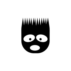 monster icon. Element of horror stories elements illustration. Premium quality graphic design icon. Signs and symbols collection icon for websites, web design, mobile app