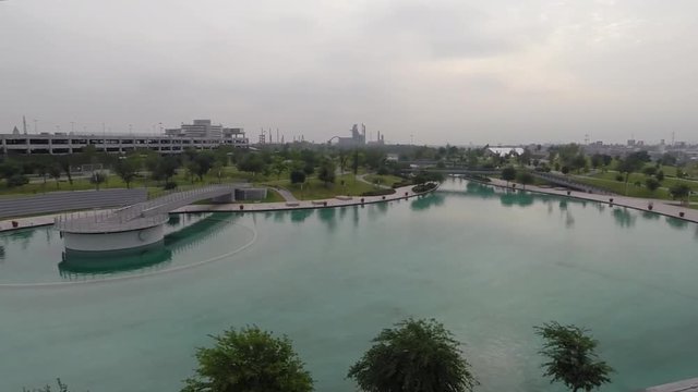 Aerial shots of Monterrey Mexico 