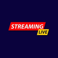 Live Streaming Vector Template Design