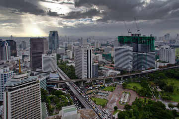 Fototapeta na wymiar City, Bangkok, Thailand
