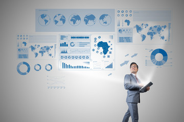 Capital market concept.