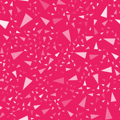 Geometric seamless pattern of triangles. Abstract repeating background. Vector illustration