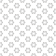 Pattern Abstract Geometric wallpaper. Vector illustration. background. black. on white background