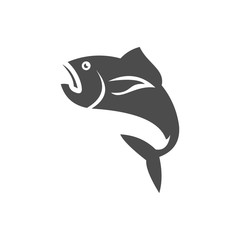 Fish Logo Vector Template Design