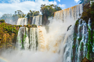 Iguazu Falls at Iguazu National Park - Wonder of the World	