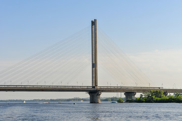 Pivdennyi Bridge - Kiev, Ukraine