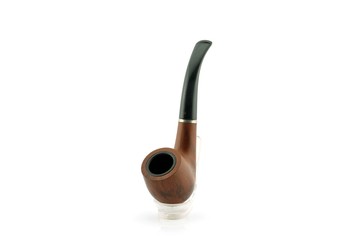 Smoking pipe, Isolated on a white background.