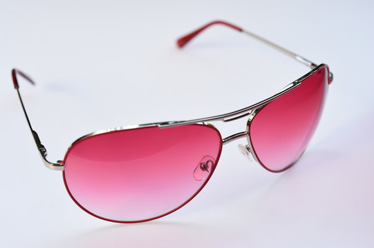 Modern fashionable sunglasses for background